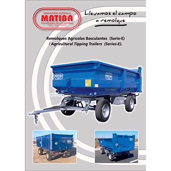 Catálogo remolques agrícolas 1 eje