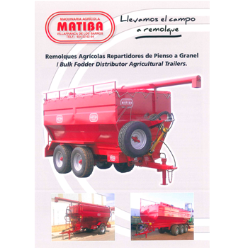 Catálogo remolques agrícolas 1 eje